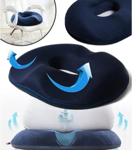 Poduszka ortopedyczna rehabilitacyjna z otworem korekcyjna