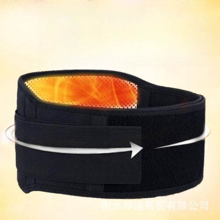 Pas lędźwiowy na kręgosłup magnetyczny z turmalinem r. XL