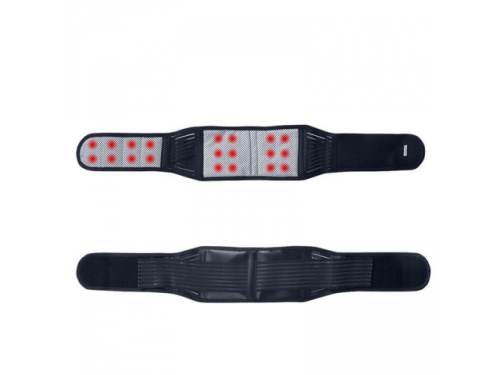 Pas lędźwiowy na kręgosłup magnetyczny z turmalinem r. M