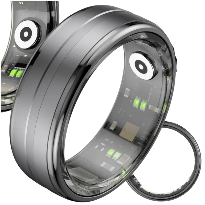 Smart RING do monitorowania zdrowia i aktywności inteligentny pierścień opaska 18,9 mm