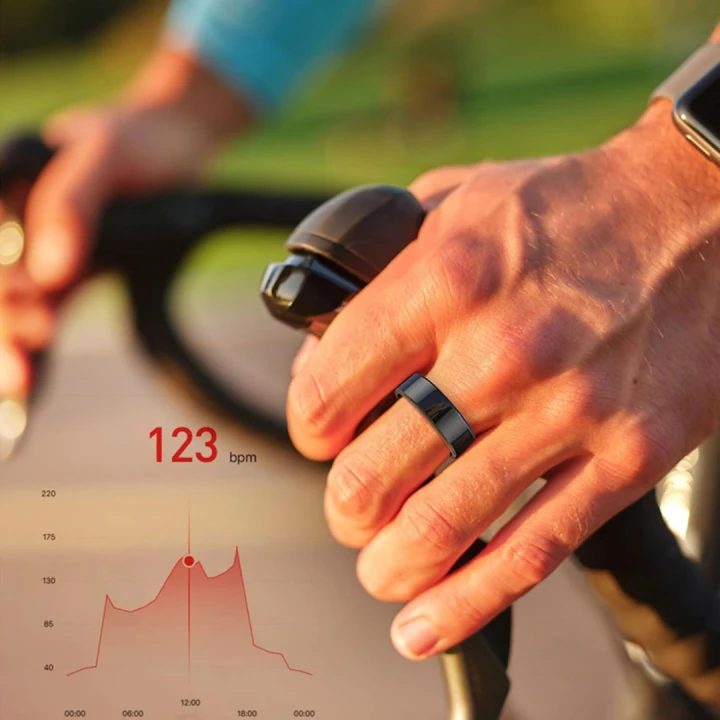 Smart RING do monitorowania zdrowia i aktywności inteligentny pierścień opaska 20,6 mm