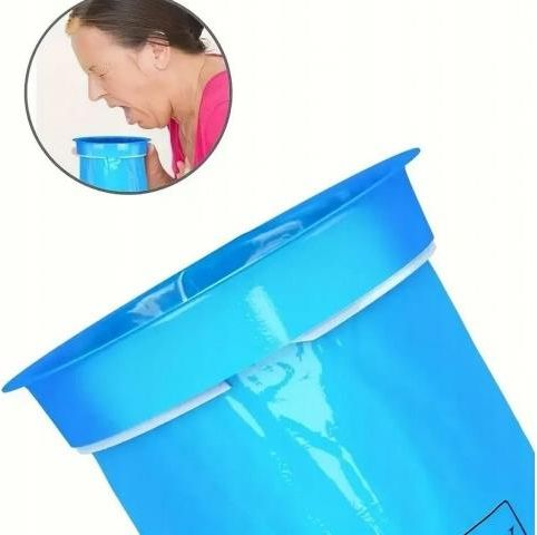 Worek torebka na wymioty wymiociny z kołnierzem do wymiotopwania 10 szt