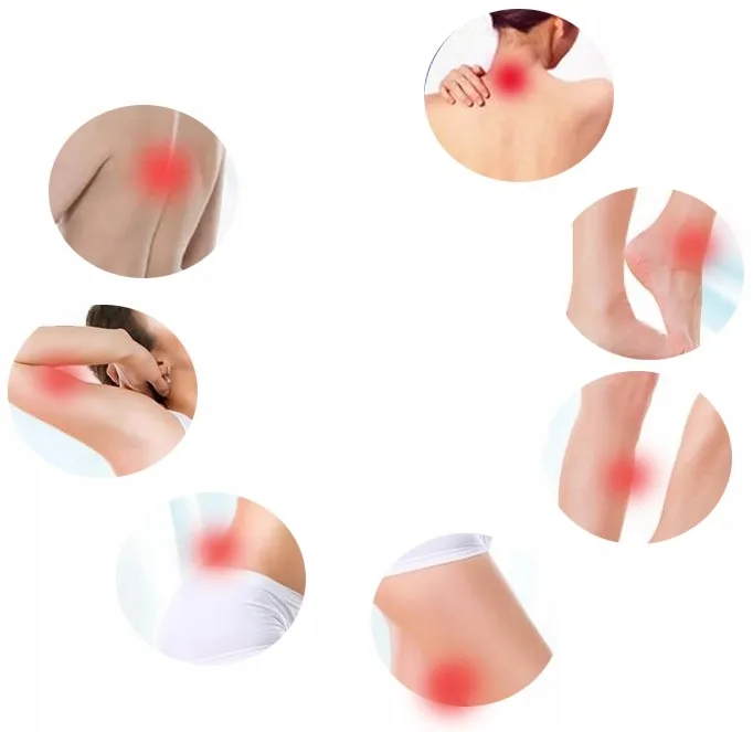 Elektrostymulator EMS prądy TENS masażer dwukanałowy akcesoria do masażu rehabilitacji