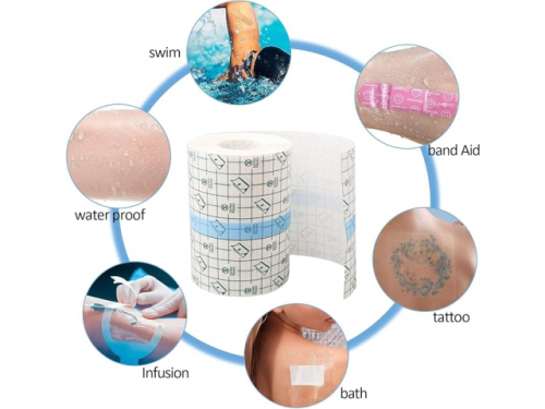 Folia ochronna Tatuaż Second Skin Opatrunek 15cm5m wodoodporna
