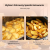 Air Fryer frytkownica beztłuszczowa bezolejowa 2 komory 8 l 2000W