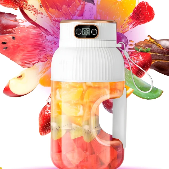 Przenośny Blender Mikser do Napojów Owoców Smoothie 1L Bezprzewodowy USB