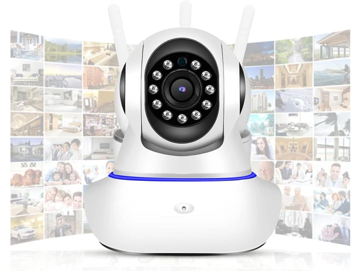 Kamera ip wifi niania elektroniczna obrotowa audio wewnętrzny z czujnikiem ruchu