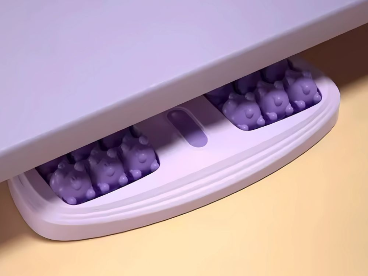 Masażer do stóp roller plastikowy rolki 2x3 masujące z metalowymi kulkami