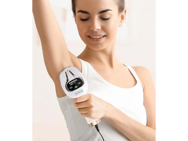 Depilator laserowy IPL dotykowy chłodzący bezbolesny golarka do usuwania włosków