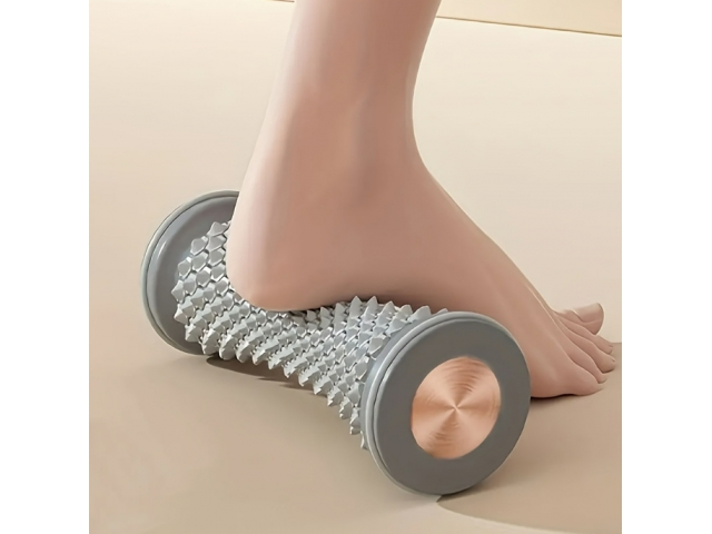 Wałek do masażu stóp i łydek ergonomiczny roller akupresurowy masażer relaksacyjny