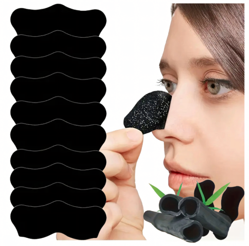 Plastry Węglowe Oczyszczające Czyszczące na Nos Wągry Zaskórniaki 10 szt