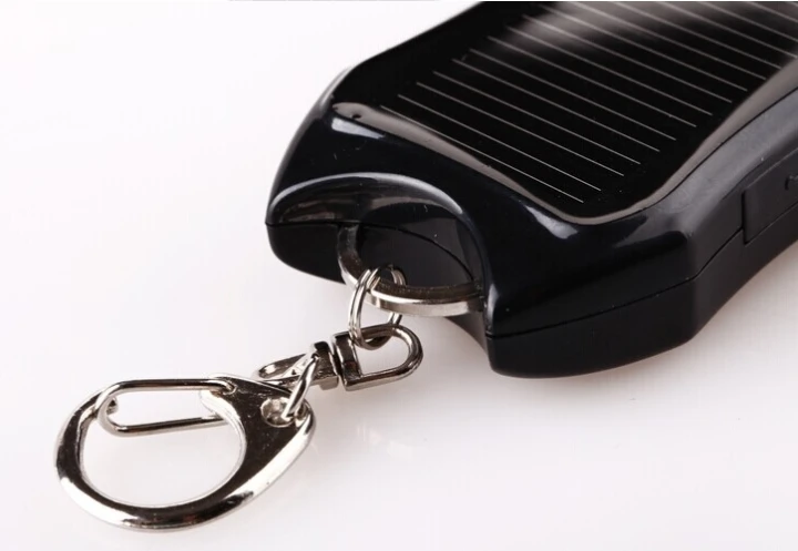 POWERBANK ZASILANY ENERGIĄ SŁONECZNĄ SOLARNY BRELOK DO KLUCZY LATARKA