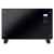 Elektryczny Grzejnik Konwektorowy Szklany 2000W Czarny Ścienny Heltes