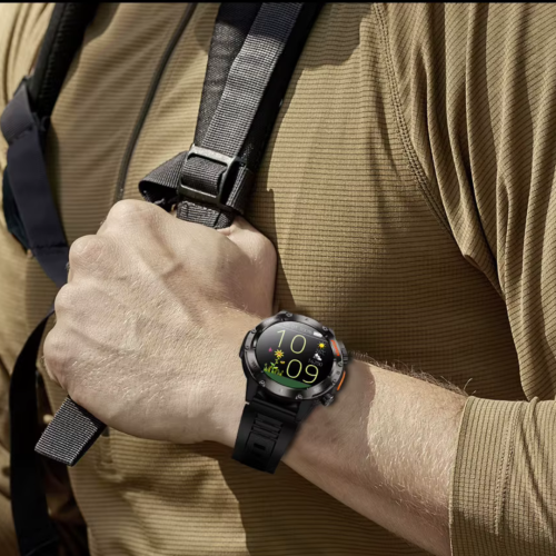 Smartwatch inteligentny zegarek męski monitoring zdrowia sportowy