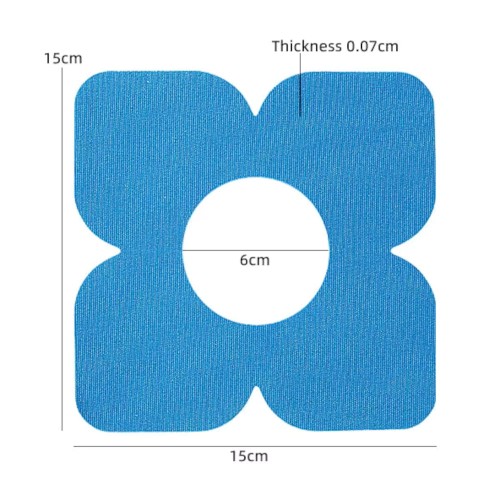 Plastry kinesiotaping orteza opaska na kolano staw tejpy 4 szt