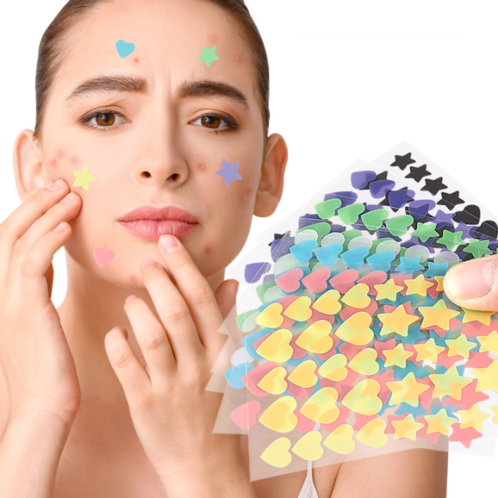 Plastry naklejki na trądzik krosty pryszcze 216 szt hydrokoloidowe
