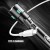 Latarka taktyczna mocna akumulatorowa LED z funkcją POWERBANK Zoom USB C