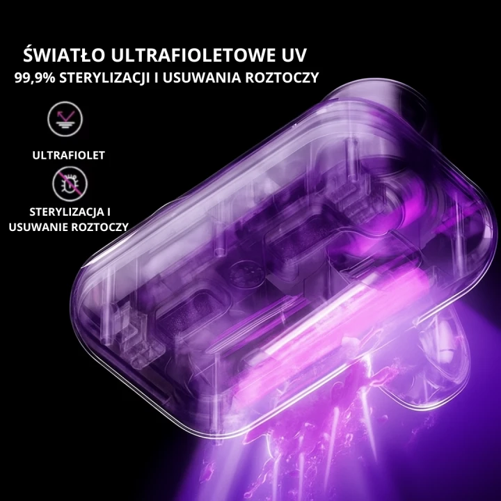 Odkurzacz do usuwania roztoczy dla alergików sterylizacja UV materacy HEPA