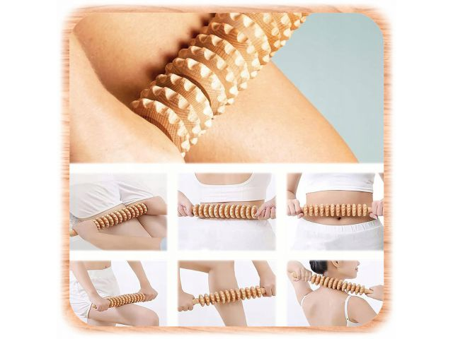 Masażery drewniane do Maderoterapii masaż całego ciała rehabilitacji cellulit