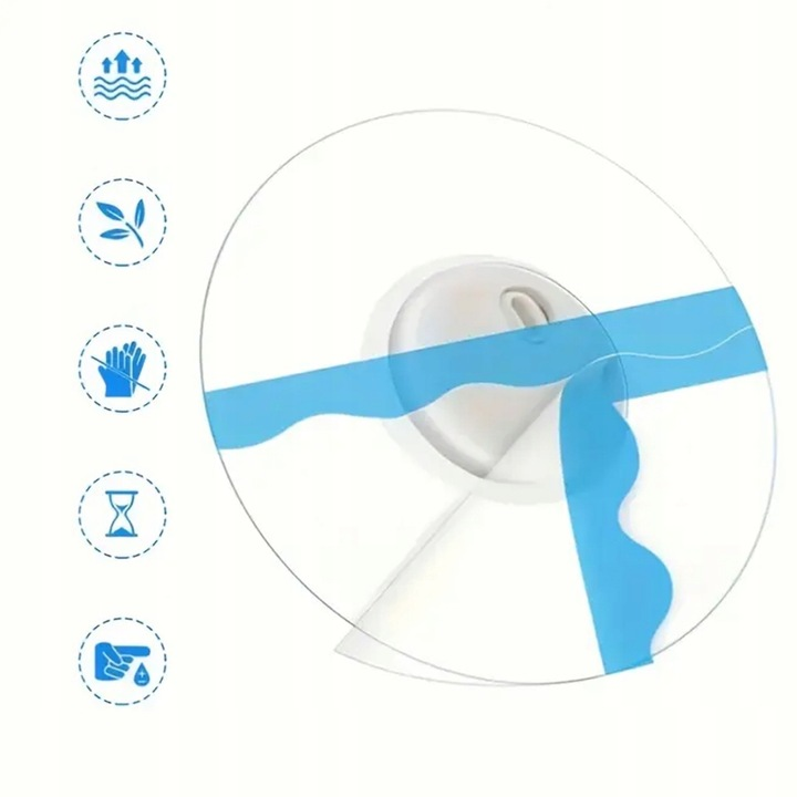 Plastry ochronne na sensor FreeStyle Libre 2/3 wodoodporne 10 szt