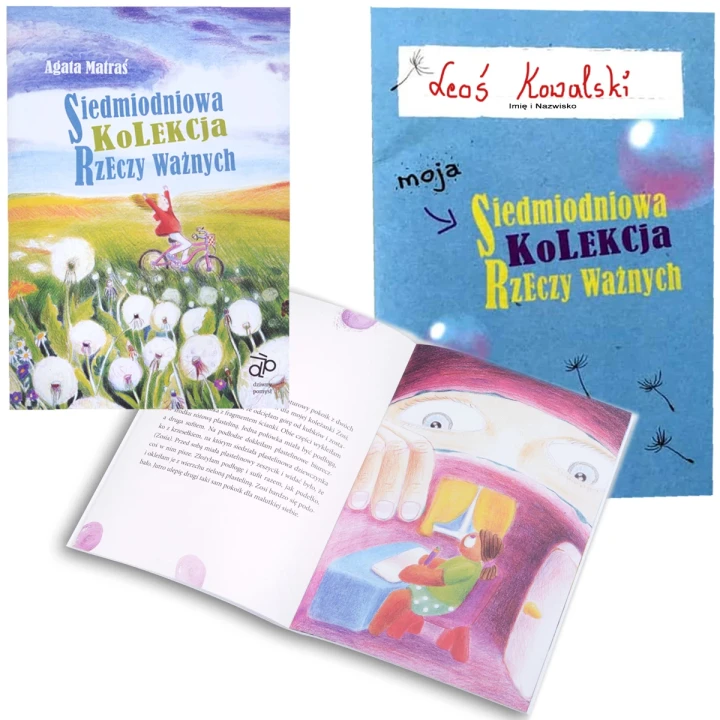 Książka Siedmiodniowa Kolekcja Rzeczy Ważnych Agata Matraś
