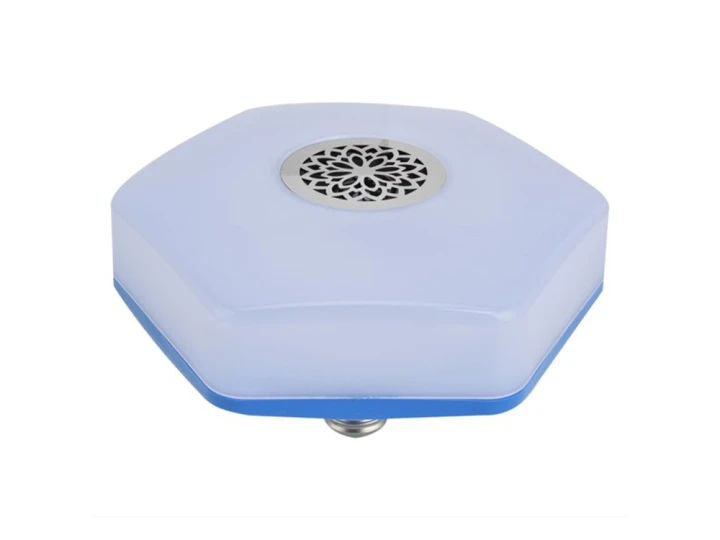 Żarówka kolorowa led rgbw głośnik bluetooth pilot E27 18W