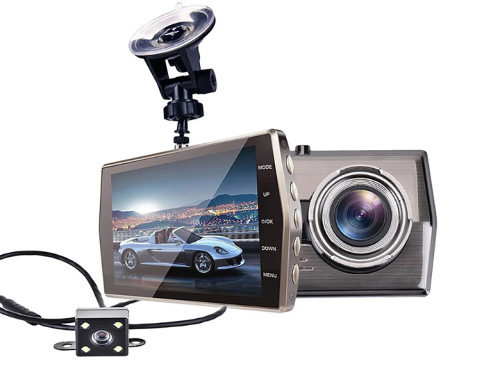 Kamera samochodowa full hd z wyświetlaczem lcd cofania wideorejestrator 1080P