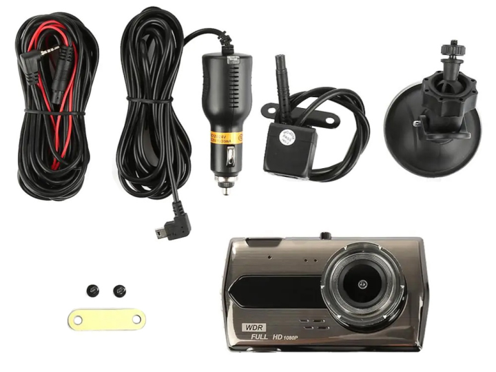 Kamera samochodowa full hd z wyświetlaczem lcd cofania wideorejestrator 1080P