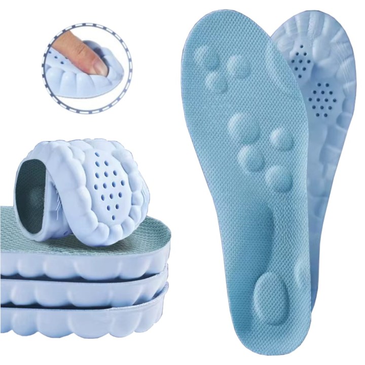 Wkładki do butów sportowych profilowane zapachowe amortyzujące