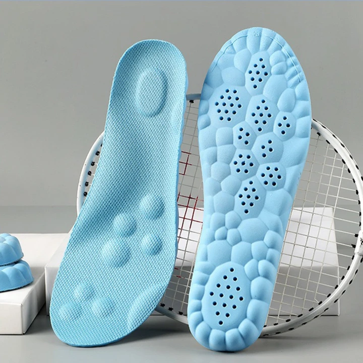 Wkładki do butów sportowych profilowane zapachowe amortyzujące