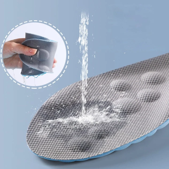 Wkładki do butów sportowych profilowane zapachowe amortyzujące