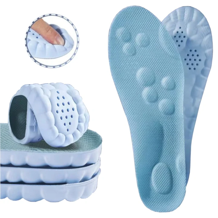 Wkładki do butów sportowych profilowane zapachowe amortyzujące