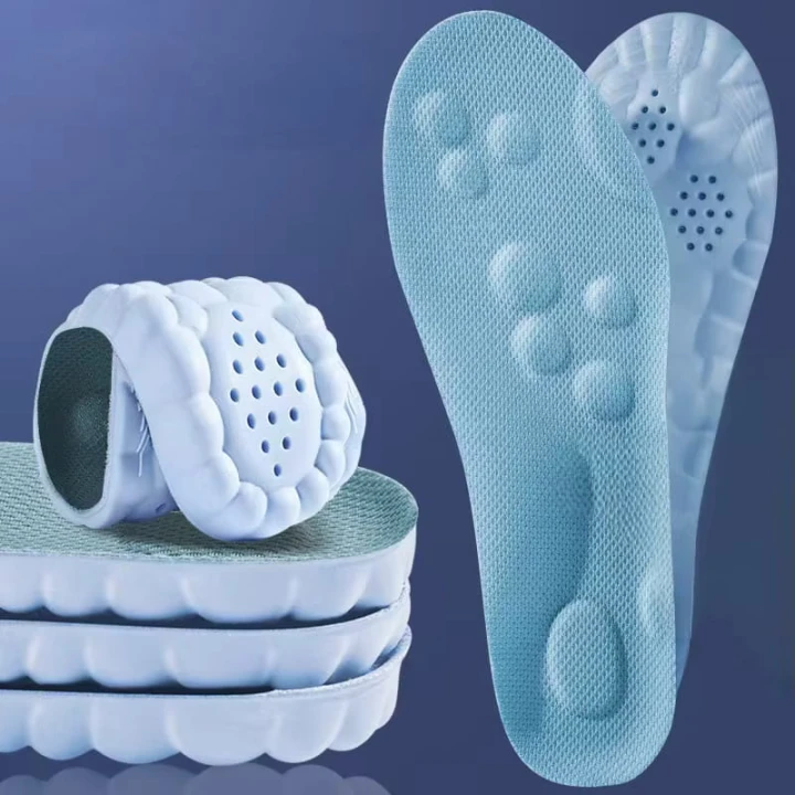 Wkładki do butów sportowych profilowane zapachowe amortyzujące