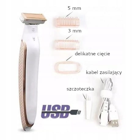 Depilator do ciała maszynka bikini