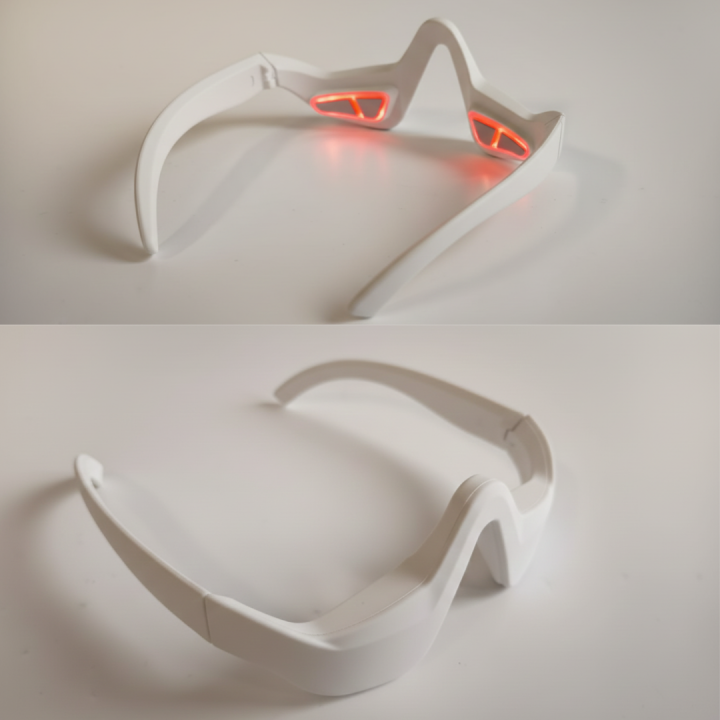 Masażer Pod Oczy LED Red Light – na Cienie Obrzęki Zmarszczki worki pod oczami