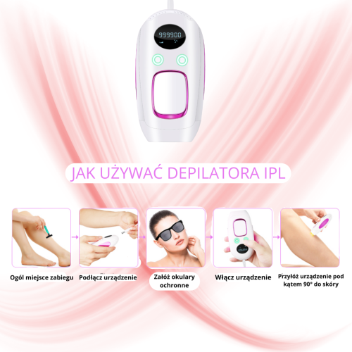 Urządzenie IPL laser do Depilacji i Rewitalizacji Skóry depilator