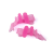 Żelowe separatory palców na haluksy palce młotkowate no.2 pink