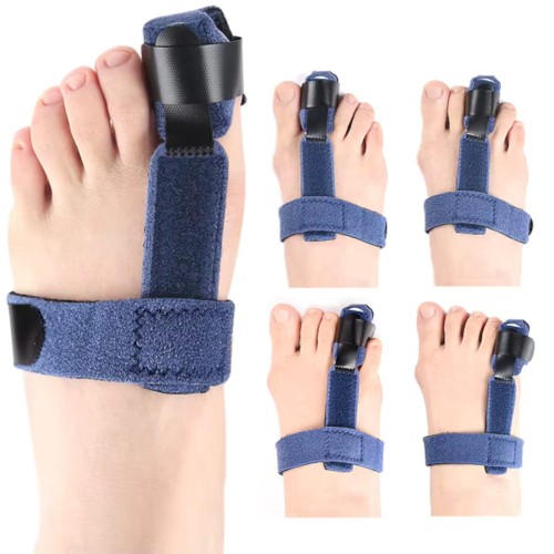 Orteza na złamane palce rąk i stóp szyna usztywniacz opaska młotkowate 3w1 lewa