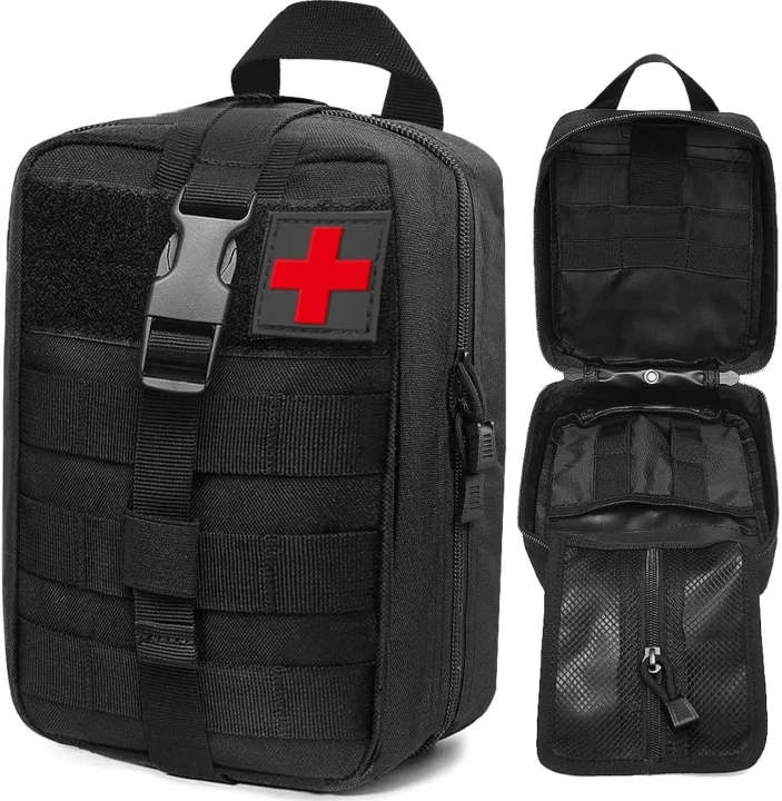 Apteczka Pierwszej Pomocy Wojskowa Turystyczna Survivalowa Wyposażenie