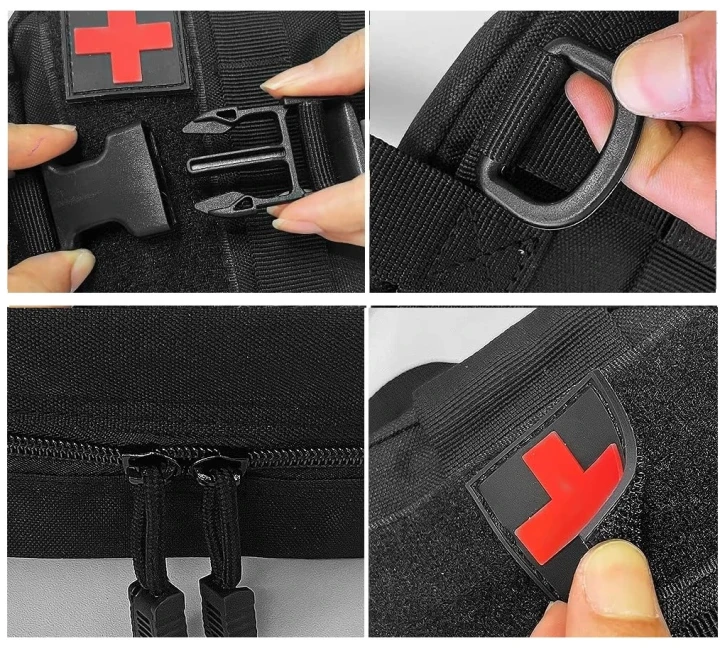 Apteczka Pierwszej Pomocy Wojskowa Turystyczna Survivalowa Wyposażenie