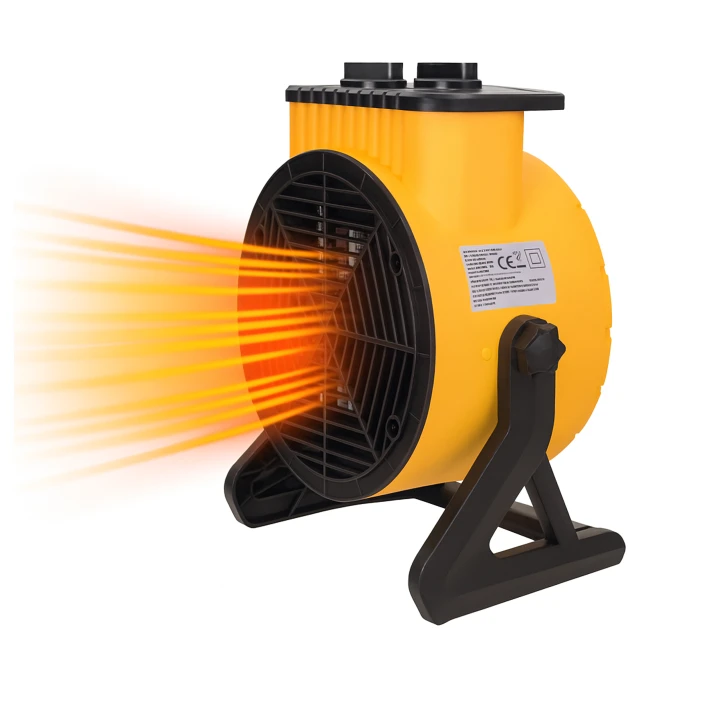 Nagrzewnica Elektryczna Dmuchawa 2kW Farelka Grzejnik Termostat 2000W