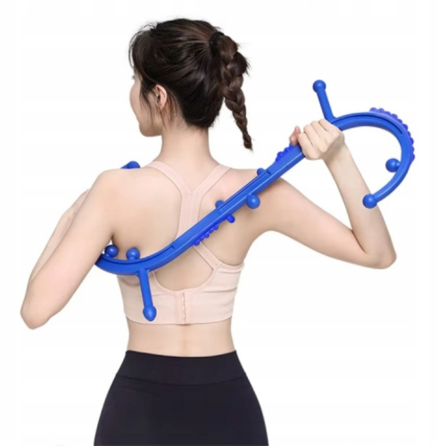 Masażer punktowy akupresurowy kijek terapetyczny głęboki masaż ciała