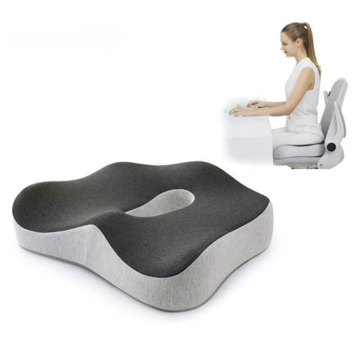 Poduszka ortopedyczna do siedzenia z pianki memory – ergonomiczne wsparcie kręgosłupa