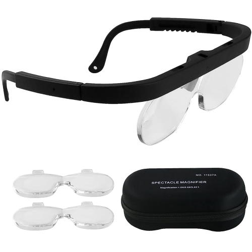 Lupa okulary powiększające do czytania powiększenie 1,5x, 2,5x 3,5x