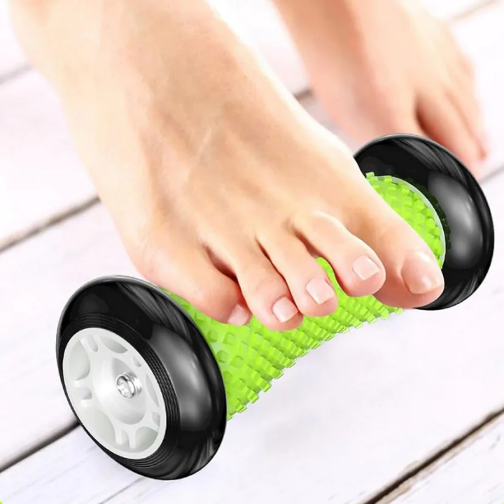 Masażer roller do stóp na ostrogę piętową zapalenie powięzi rolka do rehabilitacji