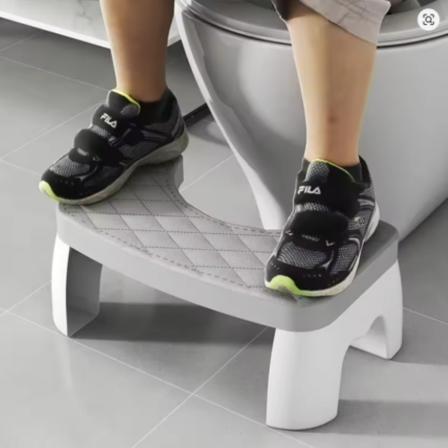 Podnóżek toaletowy – ergonomiczny podest łazienkowy do WC dla dzieci i dorosłych