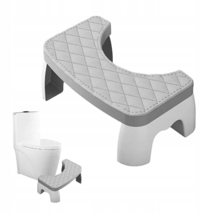 Podnóżek toaletowy – ergonomiczny podest łazienkowy do WC dla dzieci i dorosłych