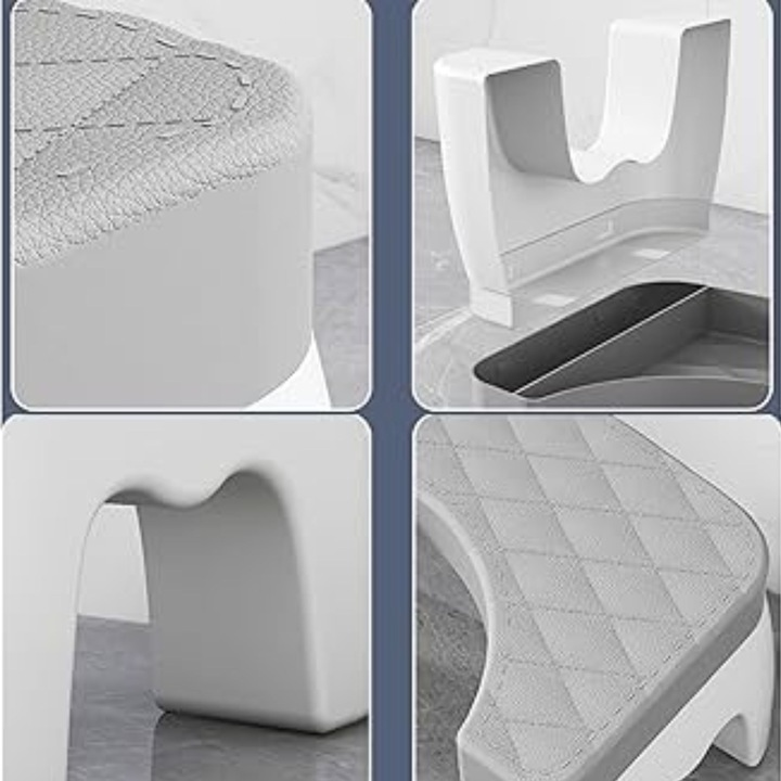 Podnóżek toaletowy – ergonomiczny podest łazienkowy do WC dla dzieci i dorosłych