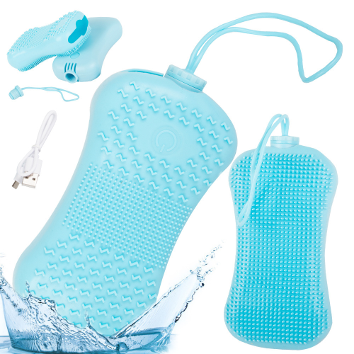 Szczotka silikonowa do mycia pleców ciała masażer kąpieli