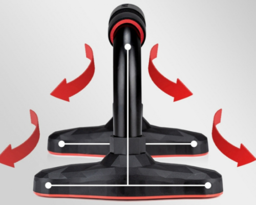 Uchwyty do pompek Push Up Bars PRO – antypoślizgowe, ergonomiczne, zestaw 2 szt